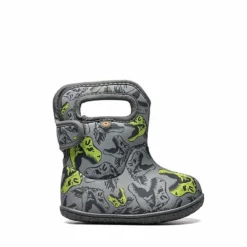 Baby Bogs Cool Dinos Grey