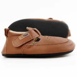 Tikki Kids Pouf Shoes Granola Leather -Happy Little Soles Shop 1z0a5608