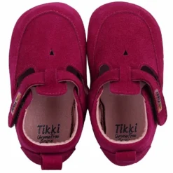 Tikki Kids Pouf Shoes Magenta Suede -Happy Little Soles Shop 1z0a5636