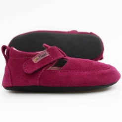 Tikki Kids Pouf Shoes Magenta Suede -Happy Little Soles Shop 1z0a5649