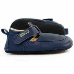 Tikki Kids Pouf Shoes Midnight Leather -Happy Little Soles Shop 1z0a5682
