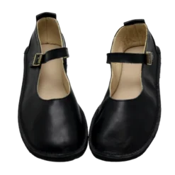 Zeazoo Ladies Mary Jane Shoes All Black