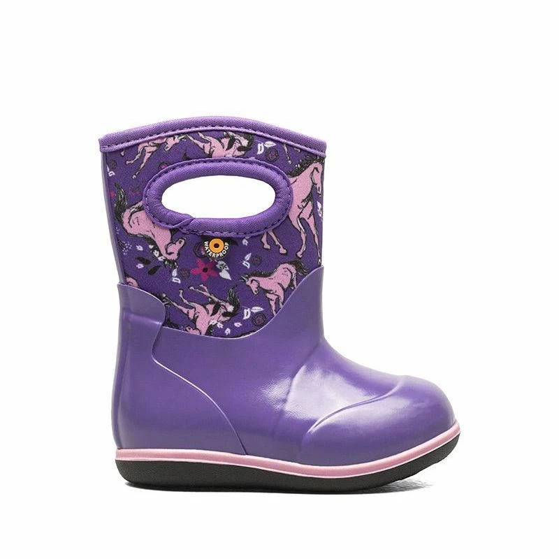 Baby Bogs Classic Wellingtons Unicorn Purple 3 Baby Bogs Classic Wellingtons Unicorn Purple