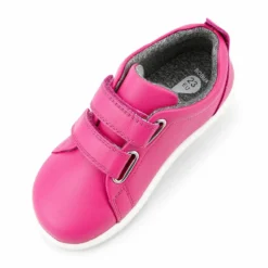 Bobux I-Walk Grass Court Fuchsia -Happy Little Soles Shop 633750fuchsiagrasscourt3