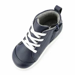 Bobux I-Walk Alley-Oop Boot Navy -Happy Little Soles Shop 637108c