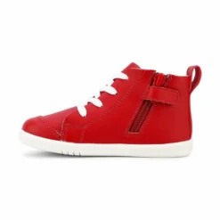 Bobux I-Walk Alley-Oop Boot Red -Happy Little Soles Shop 637109b 1