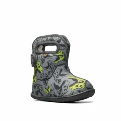 Baby Bogs Cool Dinos Grey 10 Baby Bogs Cool Dinos Grey -Happy Little Soles Shop 72741 062 5