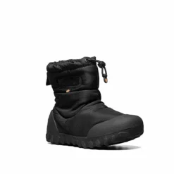 Bogs B-Moc Snow Solid Black -Happy Little Soles Shop 72760 001 3