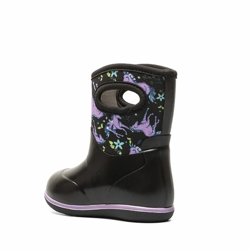 Baby Bogs Classic Wellingtons Unicorn Black 6 Baby Bogs Classic Wellingtons Unicorn Black - Image 4