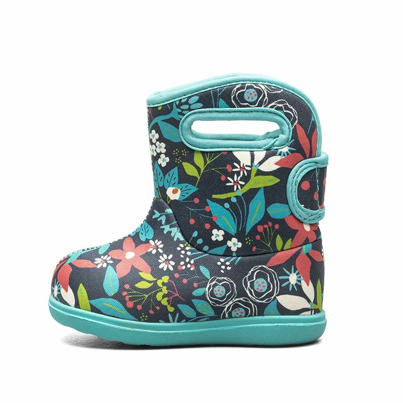 Baby Bogs II Flowers Blue 4 Baby Bogs II Flowers Blue - Image 2