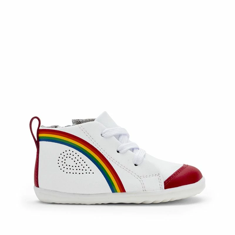 Bobux SU Alley-Oop Boot Rainbow Red 3 Bobux SU Alley-Oop Boot Rainbow Red