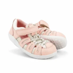 Bobux SU Summit Sandal Seashell And White 7 Bobux SU Summit Sandal Seashell And White -Happy Little Soles Shop 731606 seashellwhitesummit 2