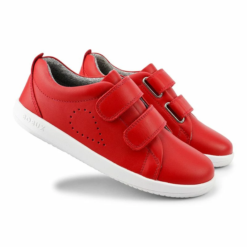 Bobux Kid+ Grass Court Red 4 Bobux Kid+ Grass Court Red - Image 2