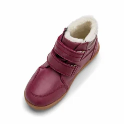 Bobux Kid+ Timber Arctic Boot Boysenberry -Happy Little Soles Shop 836008fb