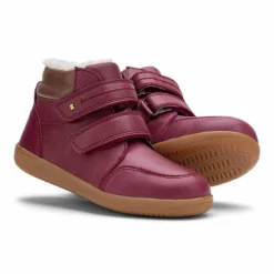 Bobux Kid+ Timber Arctic Boot Boysenberry -Happy Little Soles Shop 836008fd