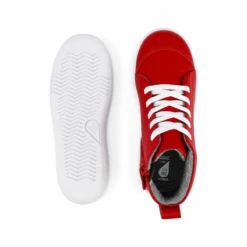 Bobux Kid+ Alley-Oop Boot Red -Happy Little Soles Shop 837509c
