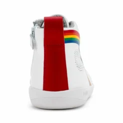 Bobux Kid+ Alley-Oop Boot Rainbow Red -Happy Little Soles Shop 837512c