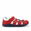 Bobux Summit Sandal Red Navy -Happy Little Soles Shop 837607ca