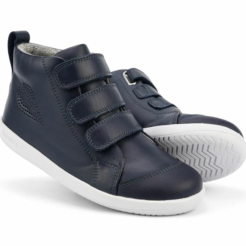 Bobux Kid+ Hi Court Navy 5 Bobux Kid+ Hi Court Navy - Image 3