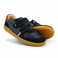 Bobux Kid+ Riley Navy Red -Happy Little Soles Shop 838105enavyredriley1