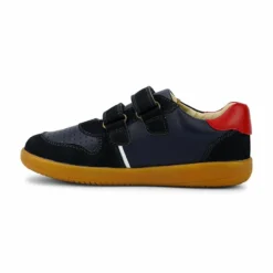 Bobux Kid+ Riley Navy Red -Happy Little Soles Shop 838105enavyredriley2