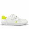 Bobux Kid+ Riley White Neon -Happy Little Soles Shop 838111ca
