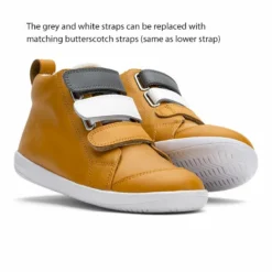 Bobux I-Walk Hi Court Switch Arctic Butterscotch -Happy Little Soles Shop 840303b 1