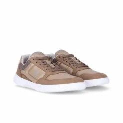 Be Lenka Adults Barebarics Axiom Sneakers Brown And White -Happy Little Soles Shop axiom brown white2