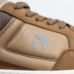 Be Lenka Adults Barebarics Axiom Sneakers Brown And White -Happy Little Soles Shop axiom brown white3