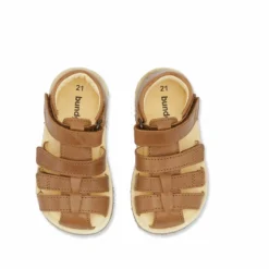 Bundgaard Kids Sebastian Sandals Tan -Happy Little Soles Shop bg202149g 217 4