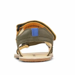 Bundgaard Kids Skye Sandals Army -Happy Little Soles Shop bg202200g 608 5