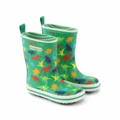 Bundgaard Kids Classic Charly High Wellingtons Dino -Happy Little Soles Shop bg401021 908 2