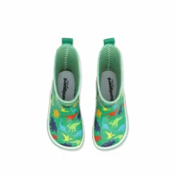 Bundgaard Kids Classic Charly High Wellingtons Dino -Happy Little Soles Shop bg401021 908 4