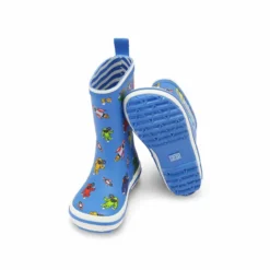 Bundgaard Kids Classic Charly High Wellingtons Astronaut -Happy Little Soles Shop bg401021 919 3