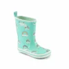 Bundgaard Kids Classic Charly High Wellingtons Rainbow -Happy Little Soles Shop bg401021 957 1