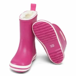 Bundgaard Kids Classic Winter Wellingtons Raspberry -Happy Little Soles Shop bg401033 03 710 1