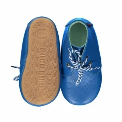 Poco Nido Blue Desert Boots -Happy Little Soles Shop blue desert boots