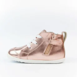Bobux SU Alley-Oop Boot Rose Gold Metallic -Happy Little Soles Shop bobux pwebdet 731506 rosegoldmetallicalleyoop 4