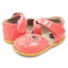 Livie And Luca Bow Coral -Happy Little Soles Shop bow coral pair