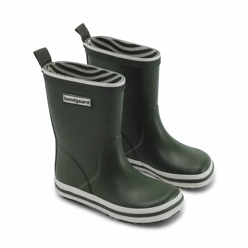 Bundgaard Kids Classic Charly High Wellingtons Army Green 8 Bundgaard Kids Classic Charly High Wellingtons Army Green - Image 6