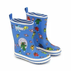 Bundgaard Kids Classic Charly High Wellingtons Astronaut -Happy Little Soles Shop charly high wellingtons astronaut