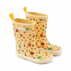 Bundgaard Kids Classic Charly High Wellingtons Cosmos Flower -Happy Little Soles Shop charly high wellingtons cosmos flower