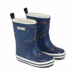 Bundgaard Classic Charly High Winter Wellingtons Dinosaur -Happy Little Soles Shop charly winter wellingtons dinosaur