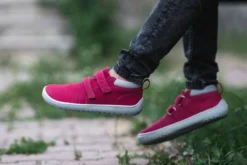 Be Lenka Kids Play Boots Dark Pink -Happy Little Soles Shop detske barefoot topanky be lenka play dark pink 24088 size large v 1