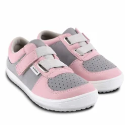 Be Lenka Kids Fluid Sneakers Pink And Grey -Happy Little Soles Shop fluid pink grey 4