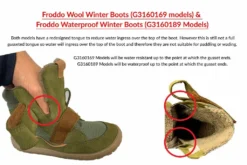 Froddo Barefoot Waterproof Winter Boots Bordeaux -Happy Little Soles Shop froddo waterproof diagram 2 1