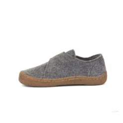 Froddo Barefoot Wool Slippers Grey -Happy Little Soles Shop g1700341 4c 1