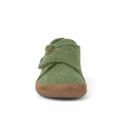 Froddo Barefoot Wool Slippers Green -Happy Little Soles Shop g1700341 5b
