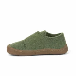 Froddo Barefoot Wool Slippers Green -Happy Little Soles Shop g1700341 5c