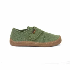 Froddo Barefoot Wool Slippers Green -Happy Little Soles Shop g1700341 5d